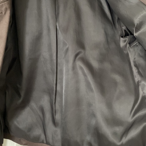 Emmelee grey cropped 3/4 flared sleeve jacket medium - Picture 4 of 5